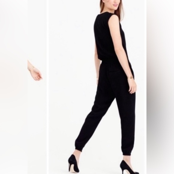 J.Crew Asymmetrical Zip front Jumpsuit - Picture 2 of 4
